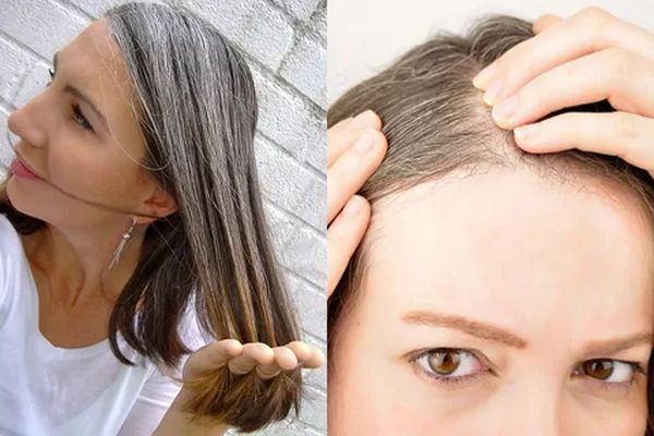 как остановить седение волос