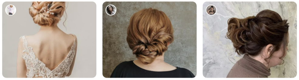 Wedding hairstyles with fringes